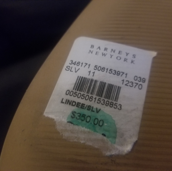 FiveSeventyFive  Silver ankle boots - Picture 5 of 5